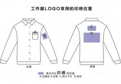 工作服的logo印在哪里？工作服logo在左边还是右边？